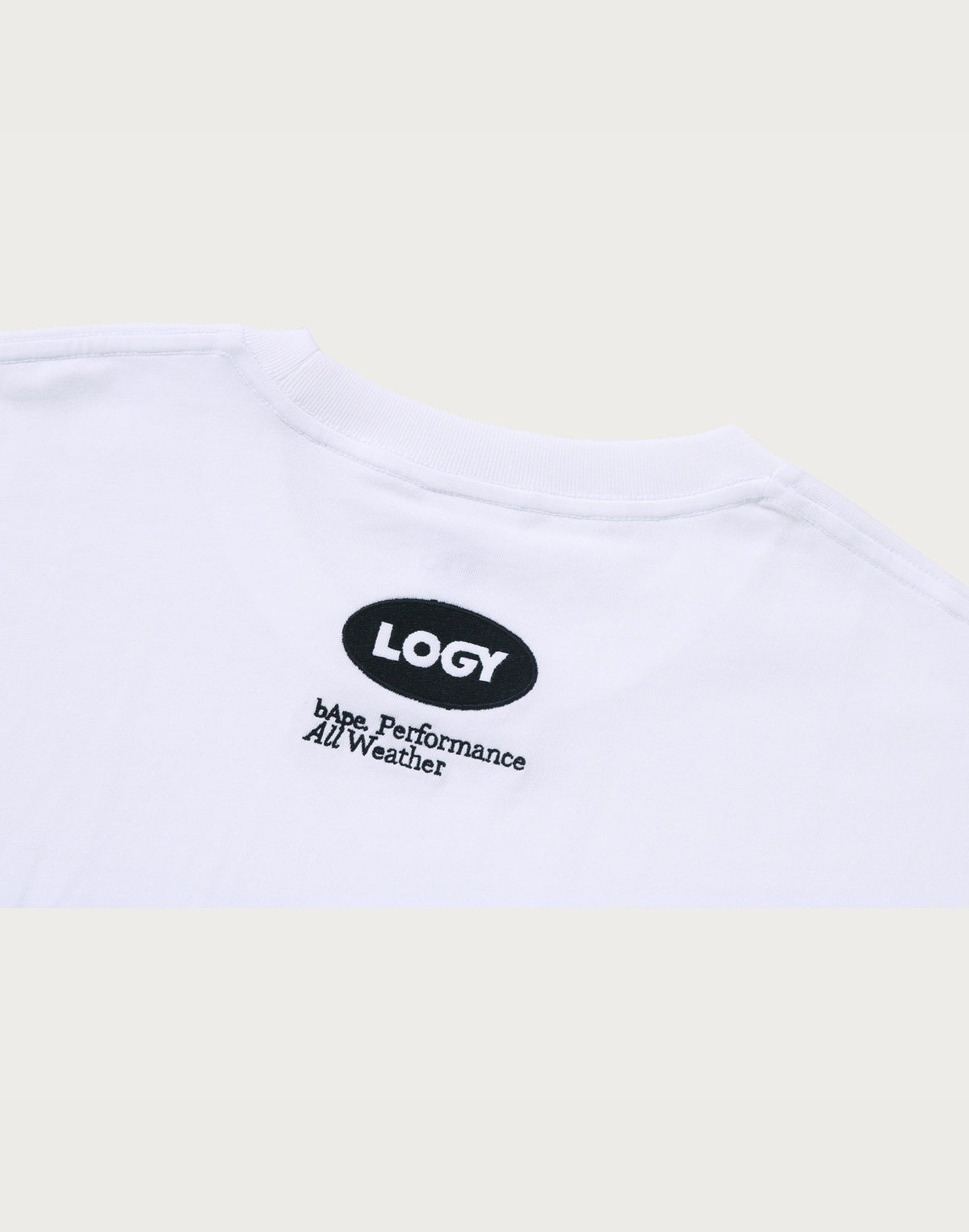 BAPE BY KAZUKI KURAISHI MULTI LOGO RELAXED FIT TEE MENS