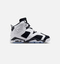 Air Jordan 6 Retro 'Black and White' Grade School - Black/White