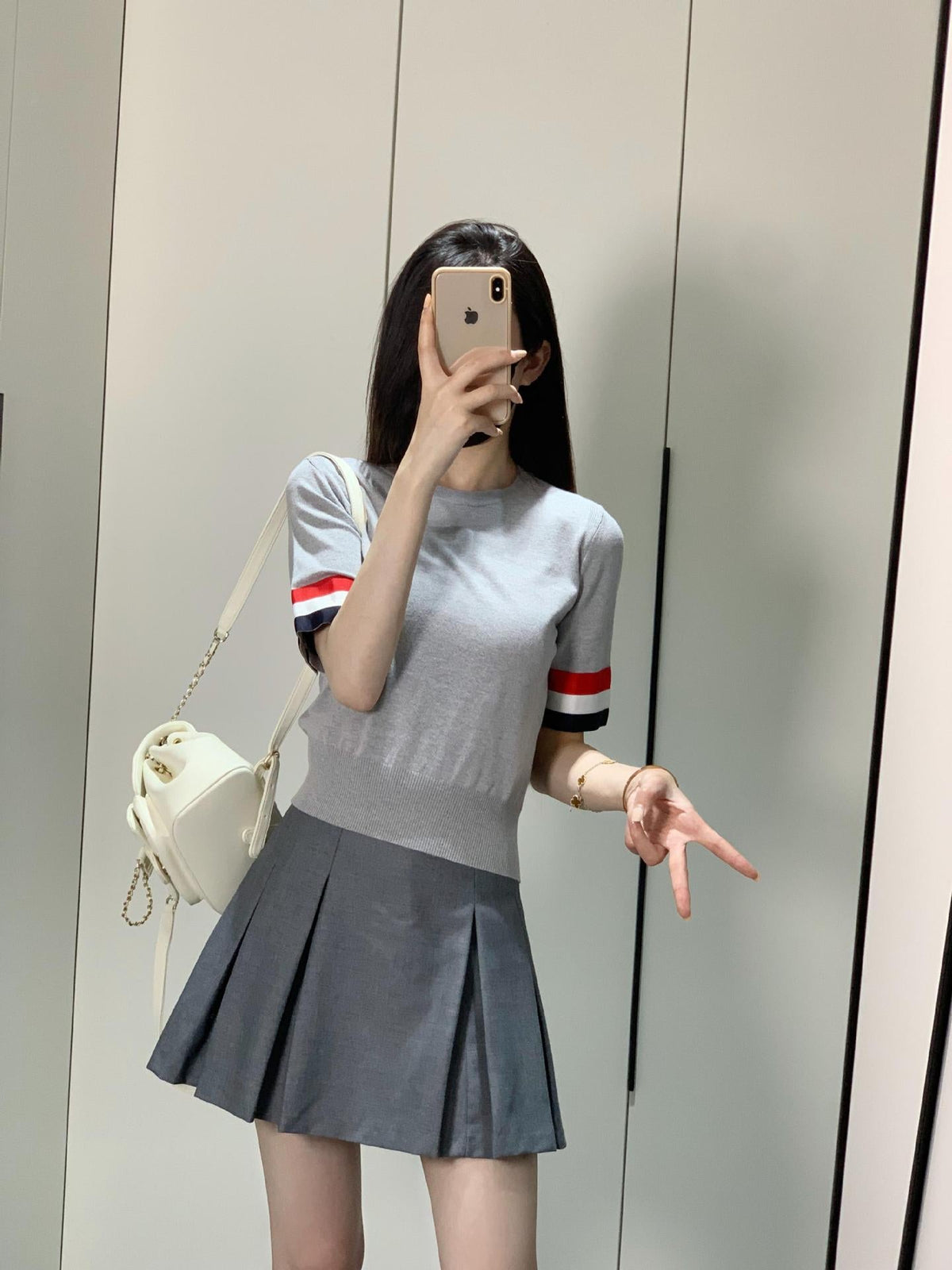 Knitted T-shirt