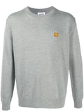 Kenzo Tiger embroidered crew neck jumper