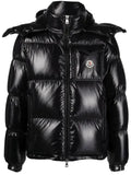 Moncler Montbeliard hooded short down jacket
