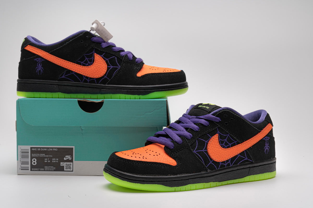 Nike SB Dunk Low Night of Mischief Halloween Reps Sneaker BQ6817-006