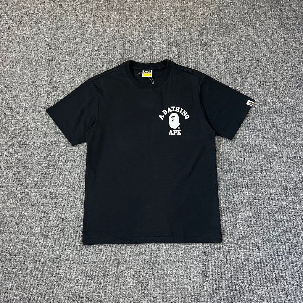 BAPE Classic College Logo Oversized Heavyweight Unisex T-Shirt