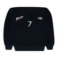 Navy Shrunken Sweatshirt