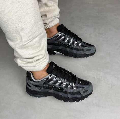 Nike P-6000 Suede 'Anthracite Black Chrome'
