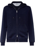 Brunello Cucinelli long-sleeve cashmere hoodie