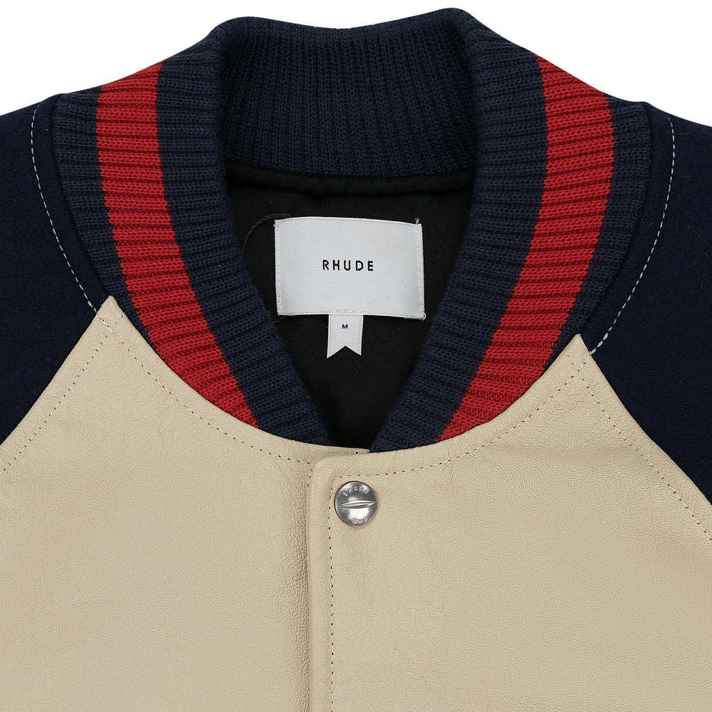 NAVY ST. CROIX VARSITY JACKET