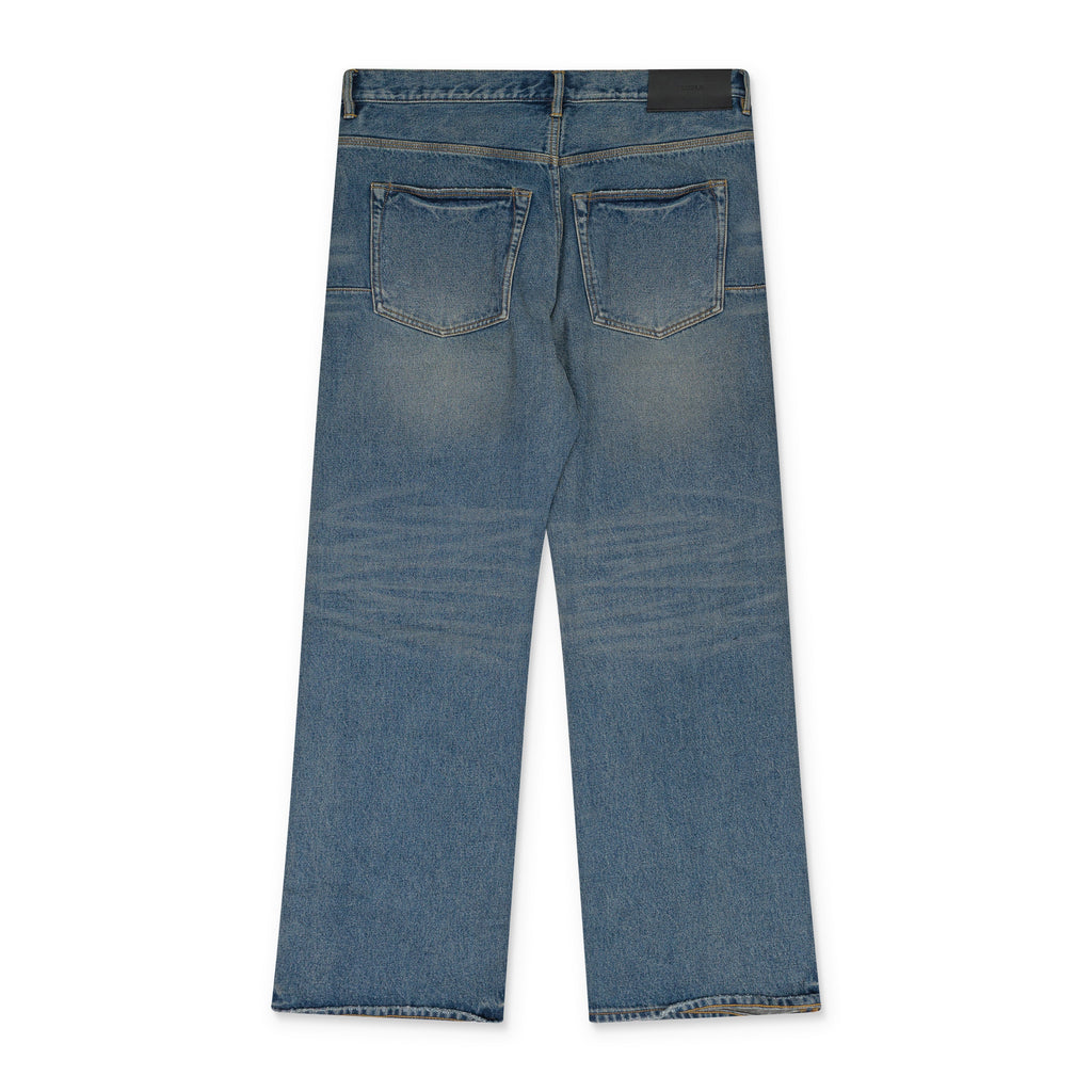 Dark Indigo P018 9 To 5 Baggy Fit Jeans