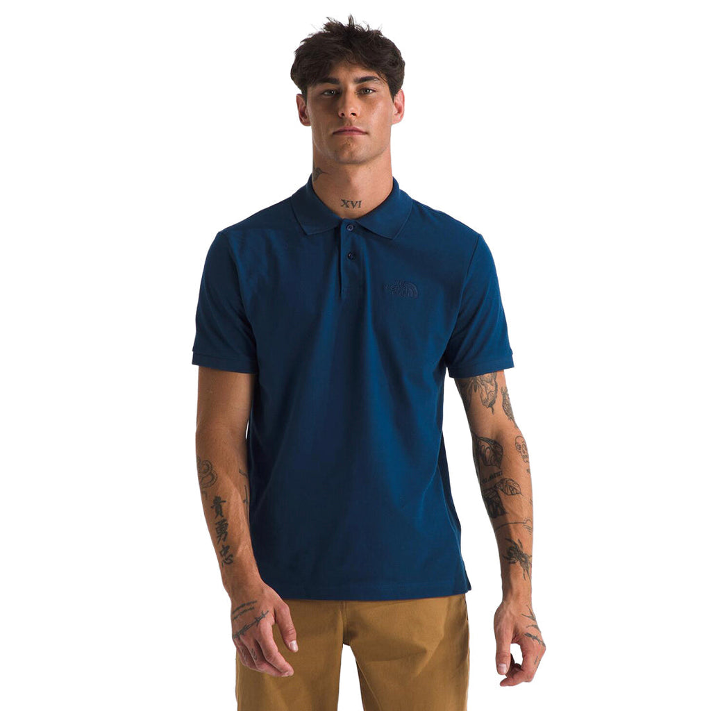 Camisa Essential Regular Polo para hombre color azul