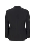 BOSS H-Harvey flap-pocket blazer