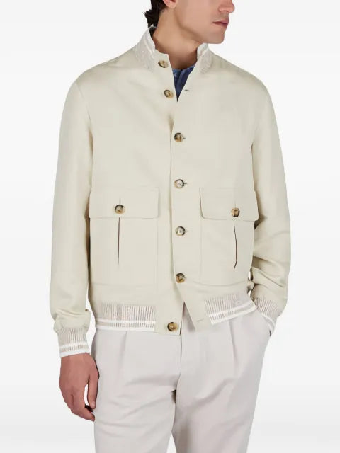 Paul & Shark buttoned bomber jacket