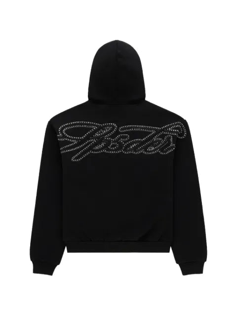 SP5DER rhinestone-embellished hoodie