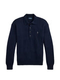Polo Ralph Lauren logo-embroidered button-placket sweater
