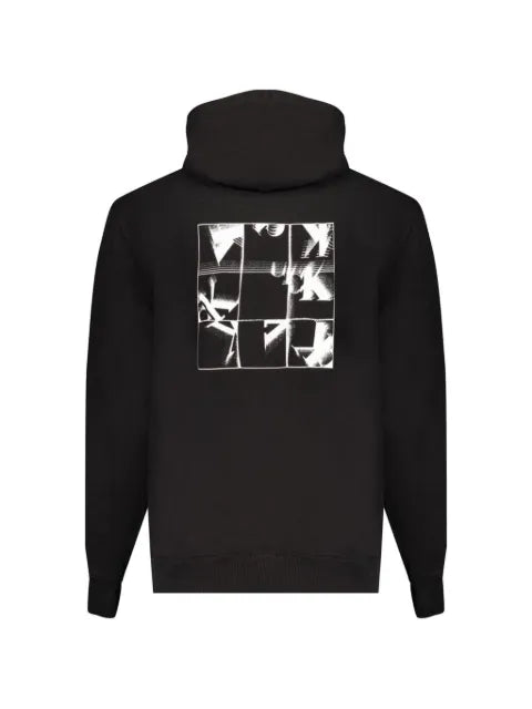 Calvin Klein logo-print graphic-print hoodie