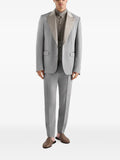 Dolce & Gabbana Sicilia light single-breasted micro-rib tuxedo jacket