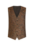 Dolce & Gabbana single-breasted brocade vest