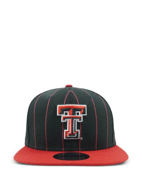 NEW ERA CAP 9FIFTY Texas Tech Red Raiders baseball cap with pinstripes