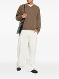 Jil Sander V-neck knitted sweater