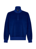 AMAN half-zip sweater