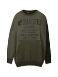 DSQUARED2 graphic-print oversized sweatshirt