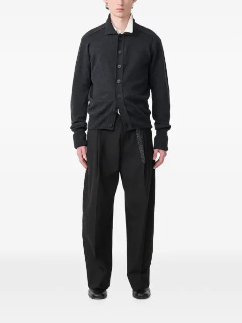 Studio Nicholson Lanark merino wool cardigan