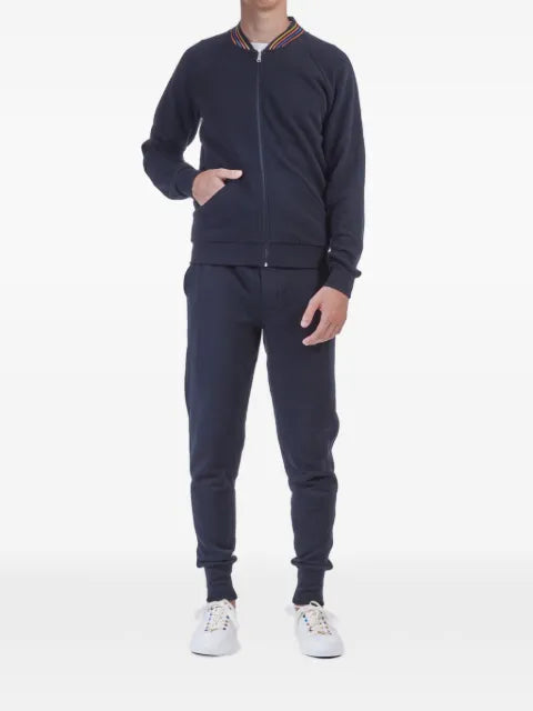 Paul Smith Artist Stripe bomber sweater