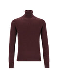 Emporio Armani plain-knit pure cashmere rollneck jumper