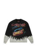 GODSPEED graphic-print distressed sweater