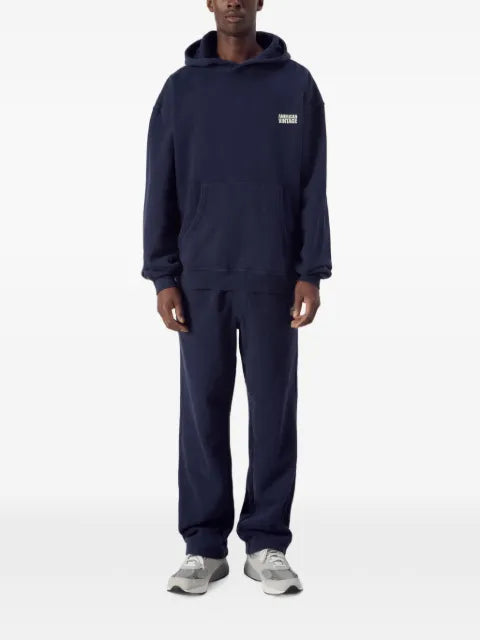 American Vintage Plizzy logo-print hoodie