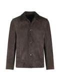 Salvatore Santoro suede button-up jacket