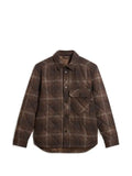 Woolrich checked quilted shirt