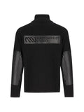 Massimo Osti Studio logo-patch ribbed-knit cardigan