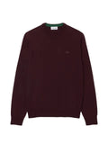 Lacoste logo-patch crew-neck sweater