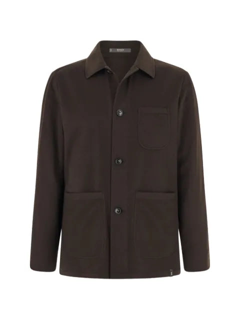 Boggi Milano Trade shirt jacket in cashmere