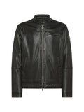 Peuterey zip-up leather jacket