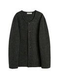 OUR LEGACY ribbed-knit panelled cardigan