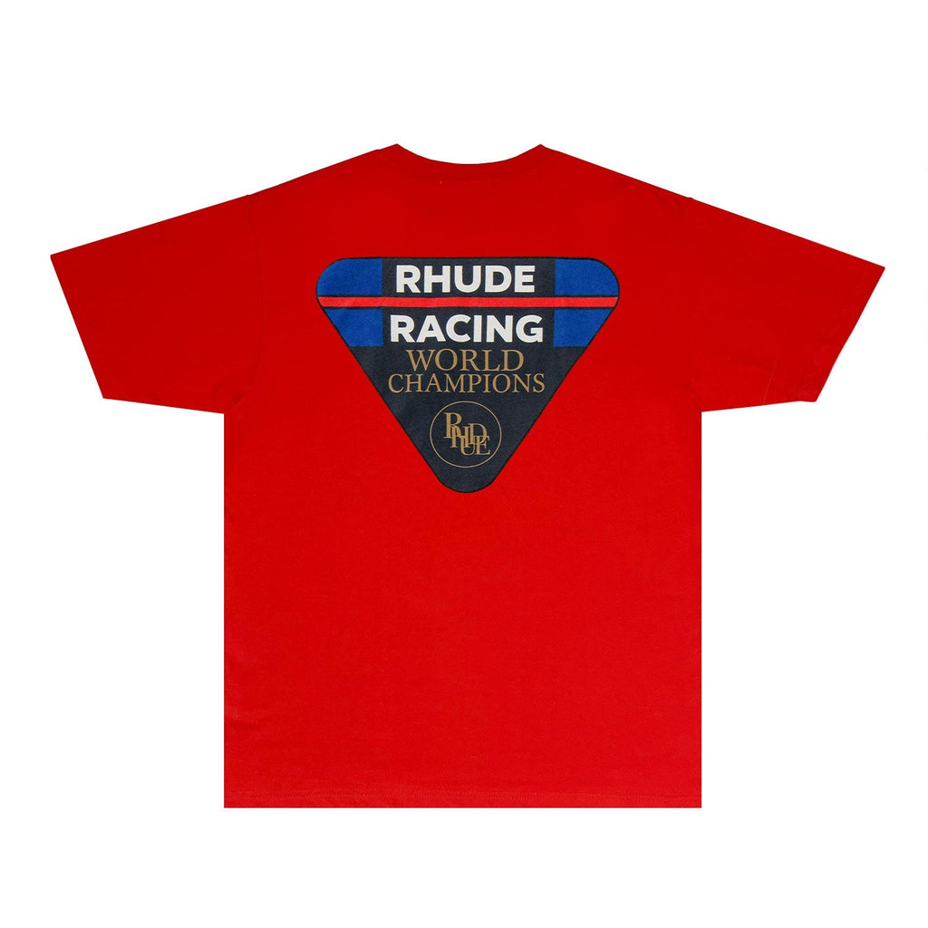 Rhude T-shirts Printed Trendy Pure Cotton