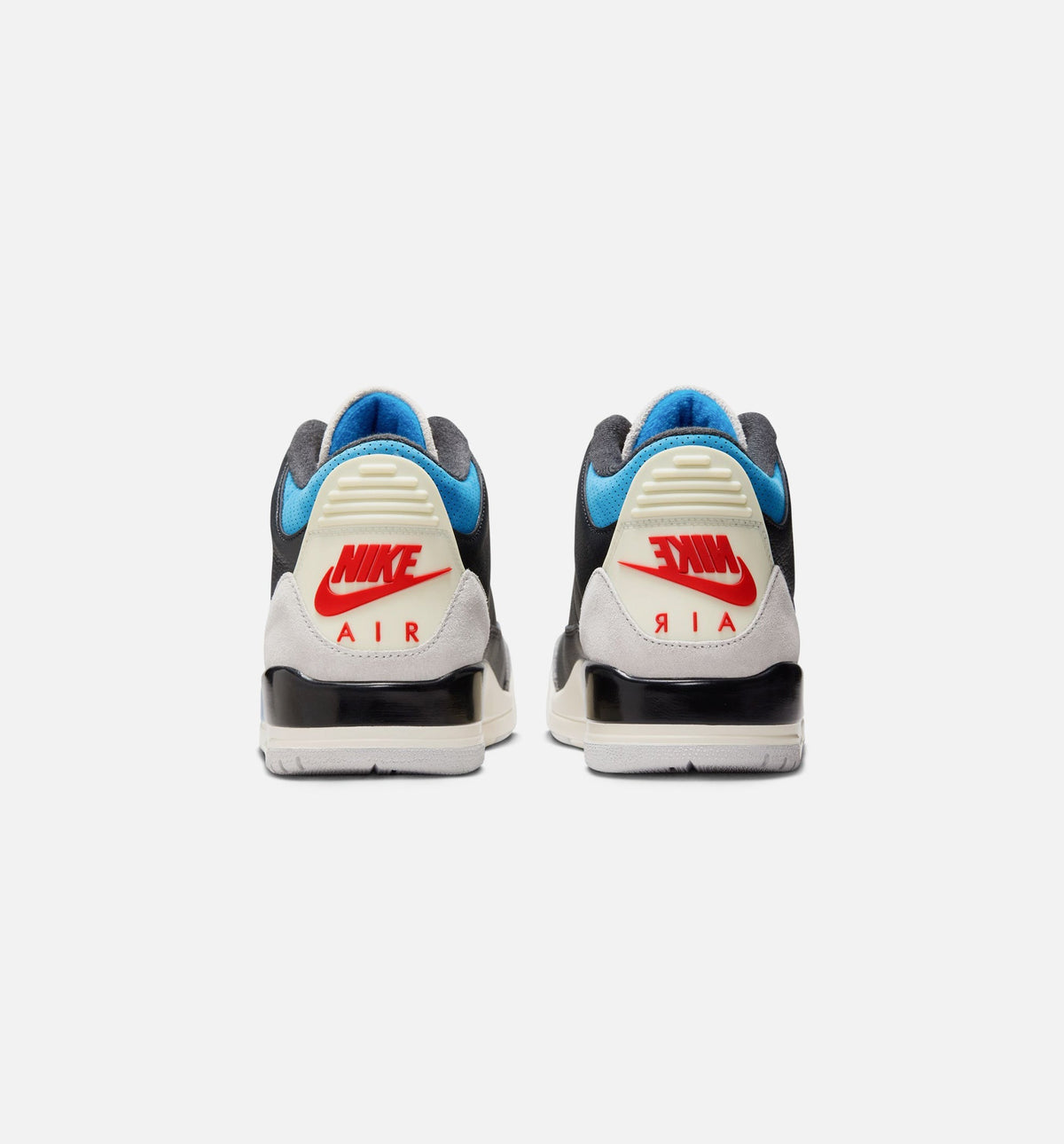 Air Jordan 3 Retro OG Rare Air Men's Lifestyle Shoe – Black/Chile Red/Neutral Grey