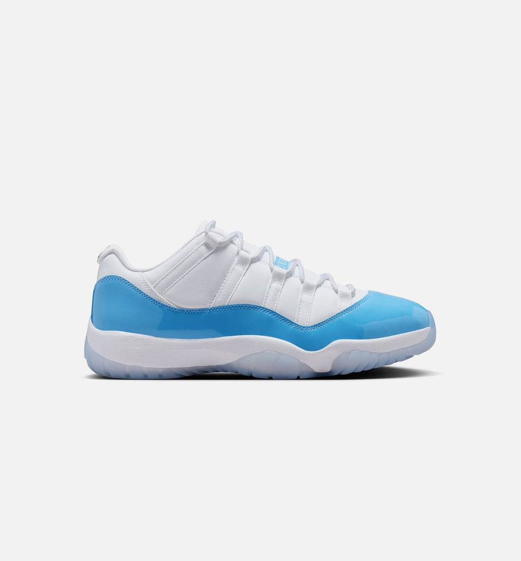 Air Jordan 11 Retro Low "University Blue" Men's Shoe – White/University Blue/Black