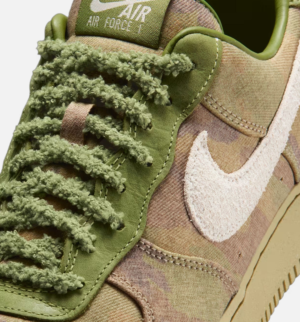 Air Force 1 Low Asparagus and Chlorophyll Men's Sneakers - Asparagus / Aluminum / Phantom / Wheat Grass