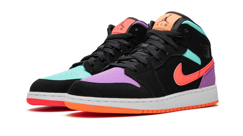 Air Jordan 1 Mid GS 'Candy' Grade School Sneakers
