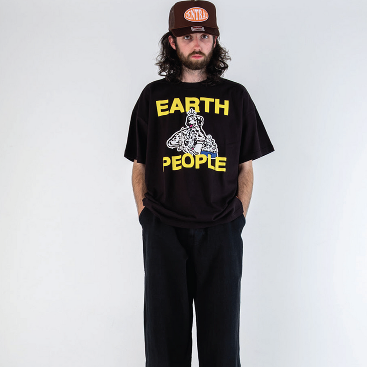 Earth People Johnson Tee: Black