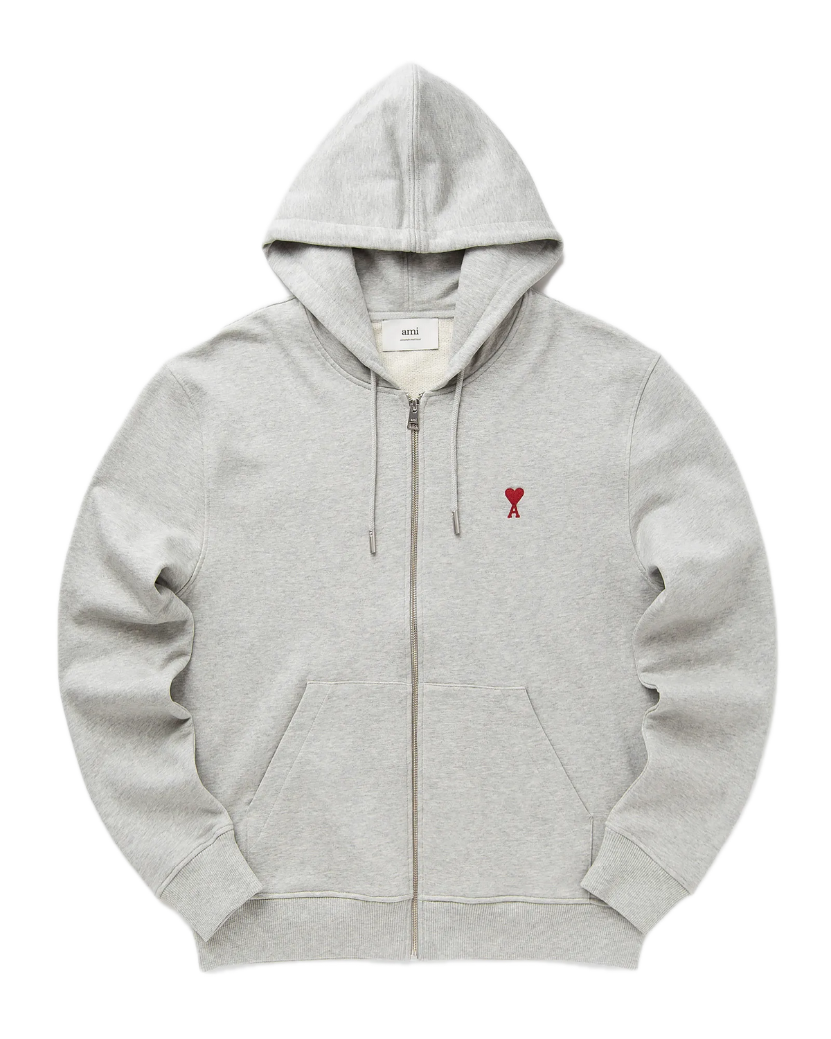 Ami Paris Zip-Up Sweater