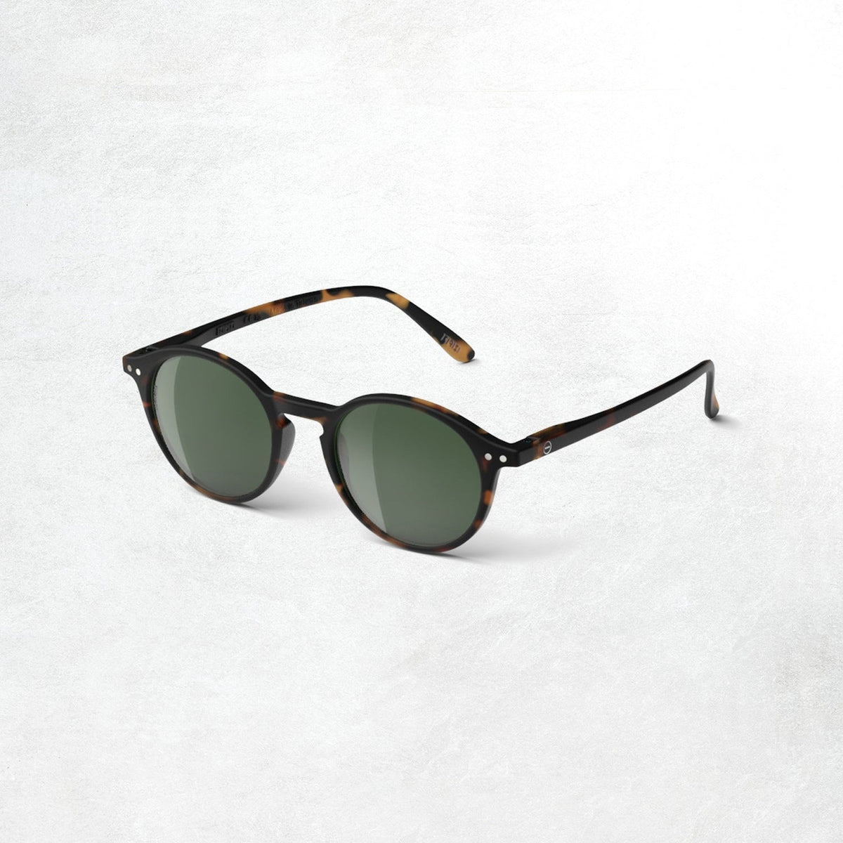 Izipizi Sun Glasses #D: Tortoise Polarised Green Lenses