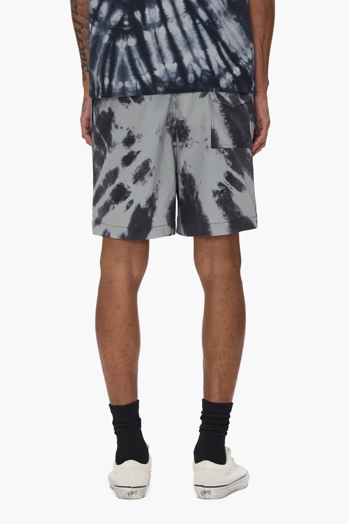 Wordmark Tie Dye All Around Short