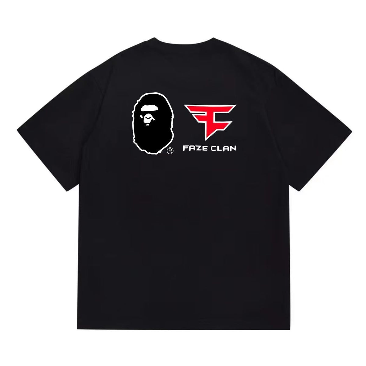 BAPE FaZe Clan Ape Head Graphic T-Shirt