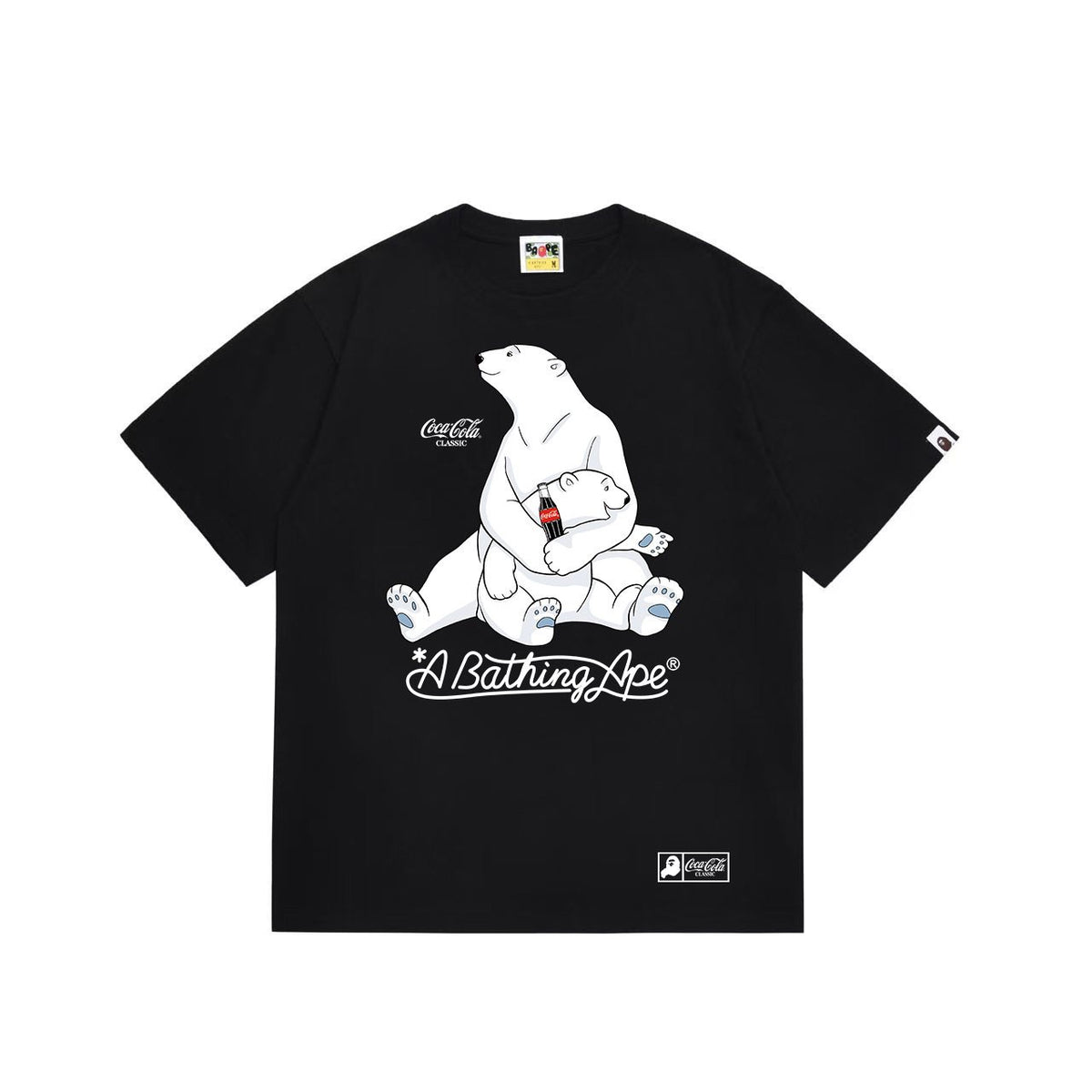 BAPE Front & Back Graphic Short-Sleeve T-Shirt