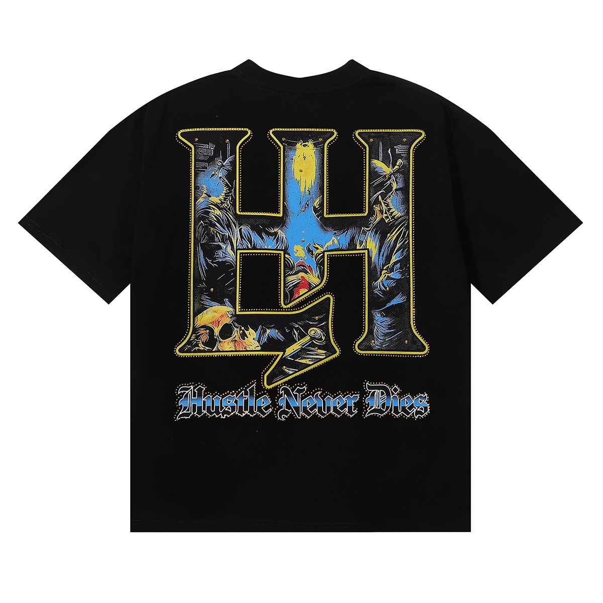 Life Hustlere Skull Doctor Graphic T-Shirt