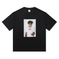 Supreme Rapper Portrait Graphic Short-Sleeve T-Shirt