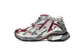 Balenciaga Wmns Runner Sneaker 'White Burgundy' 677402 W3RB3 9069